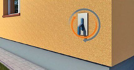 Декоративная штукатурка «Барашек»